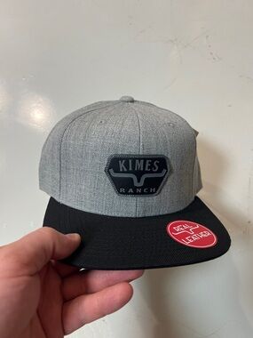Kimes Ranch Two-Tone Patch Snapback Hat